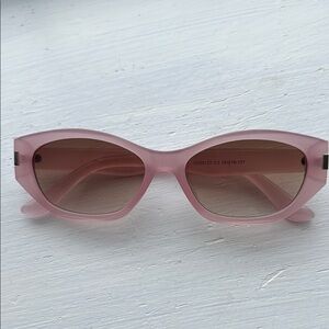 Pink Cat-Eye Sunglasses